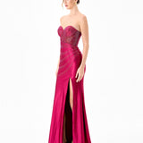 AMELYA SWEETHEART FISHTAIL GOWN B86D07100