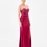 AMELYA SWEETHEART FISHTAIL GOWN B86D07100