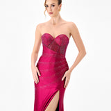 AMELYA SWEETHEART FISHTAIL GOWN B86D07100