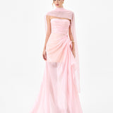 SOPHIE DRAPED GOWN B86D07102