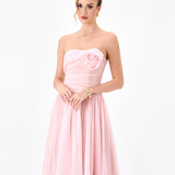 LORRY ROSETTE GOWN B86D07103