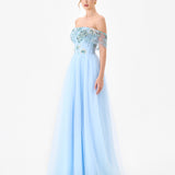 KIMBERLEY A LINE GOWN B86D07113