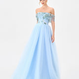 KIMBERLEY A LINE GOWN B86D07113