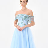 KIMBERLEY A LINE GOWN B86D07113