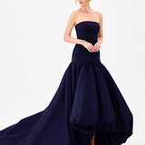 ALLEGRA STRAPLESS BALLOON GOWN B86D0711