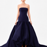 ALLEGRA STRAPLESS BALLOON GOWN B86D0711