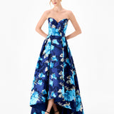 TANICA STRAPLESS HI LO GOWN B86D0715