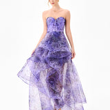 CASSIAH SWEETHEART ORGANZA GOWN B86D0721