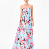 ZIA DRAMATIC SASH GOWN B86D0731