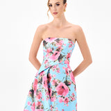 ZIA DRAMATIC SASH GOWN B86D0731