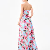 ZIA DRAMATIC SASH GOWN B86D0731