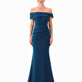 TULISA OFF SHOULDER GOWN B86D0737NS