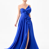 SADIE A LINE FRILL GOWN B86D0742