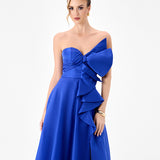 SADIE A LINE FRILL GOWN B86D0742