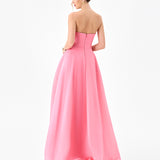 JEILA STRAPLESS HI LO GOWN B86D0743