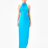AALIYAH HIGH NECK COWL GOWN B86D0746