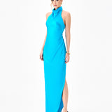 AALIYAH HIGH NECK COWL GOWN B86D0746
