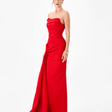 KERRY PLEATED SASH GOWN B86D0756