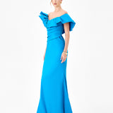 SMINTY DRAMATIC FRILL GOWN B86D0757