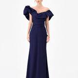 SMINTY DRAMATIC FRILL GOWN B86D0757