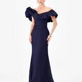 SMINTY DRAMATIC FRILL GOWN B86D0757