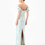 JAZZIE OFF SHOULDER GOWN B87D0951