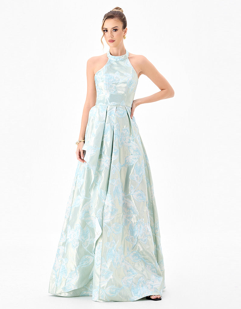 ATILA HIGH NECK GOWN B87D0952