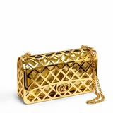 BIANCA CAGED PURSE GOLD BARC2611