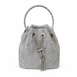 SYNTHIA DIAMANTE BUCKET PURSE BARC2612