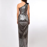 CARTER ONE SHOULDER SASH GOWN B70D14L