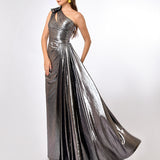 CARTER ONE SHOULDER SASH GOWN B70D14L