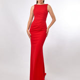 MARTHA COWL BACK GOWN B70D21L