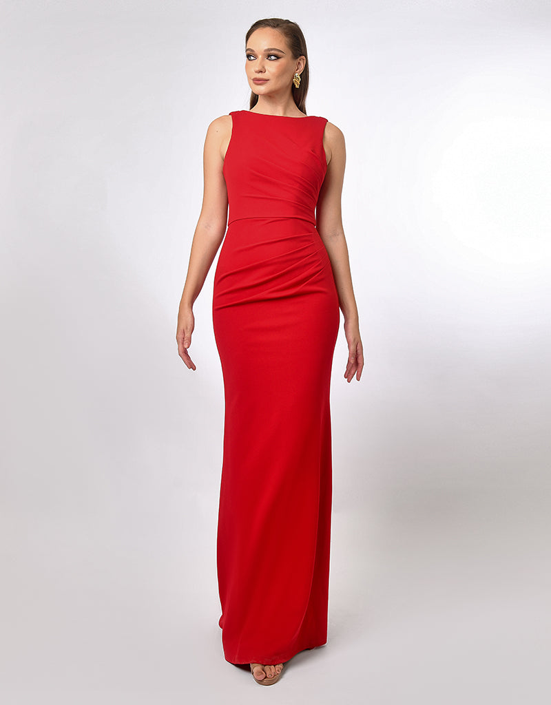 MARTHA COWL BACK GOWN B70D21L