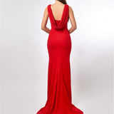 MARTHA COWL BACK GOWN B70D21L