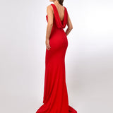 MARTHA COWL BACK GOWN B70D21L