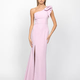 SUE FRILL SHOULDER GOWN BB33D31LB - Lilac