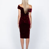 TILLY VELVET MIDI BL55D03S