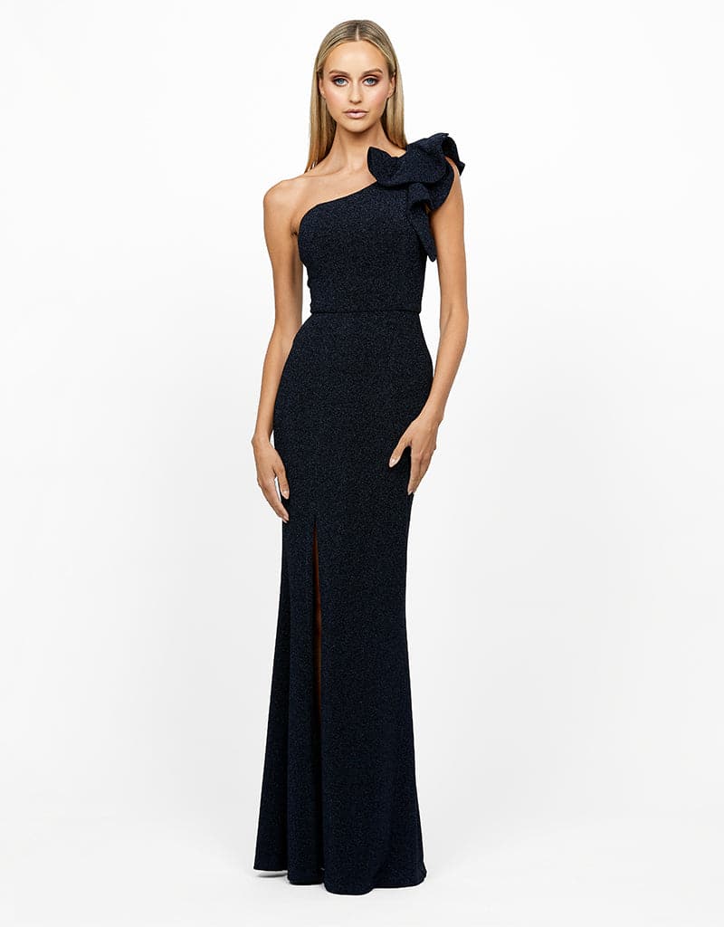 KRISTI ONE SHOULDER GOWN BL63D29L