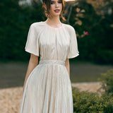 LUCELIA FLUTTER SLEEVE MINI BL58AD19S