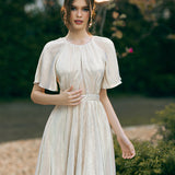 LUCELIA FLUTTER SLEEVE MINI BL58AD19S