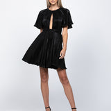LUCELIA FLUTTER SLEEVE MINI BL58AD19S