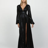 BILLY BLOUSON SLEEVE DRAPED MAXI BL60D12L