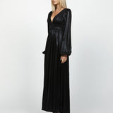 BILLY BLOUSON SLEEVE DRAPED MAXI BL60D12L