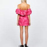 REAGAN OFF SHOULDER MINI DRESS BL63D02S