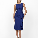 SAMARA HIGH NECK MIDI BL63D04S