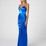SKYLAR V NECK STRAPPY BACK MAXI BL66D13L
