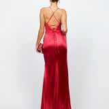 SKYLAR V NECK STRAPPY BACK MAXI BL66D13L