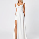 XANDRA LACE TRIM MAXI BL66D31L