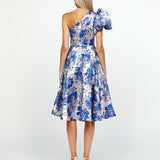 TALIA ONE SHOULDER DRESS BL67D03S