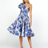 TALIA ONE SHOULDER DRESS BL67D03S